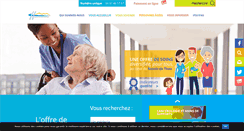Desktop Screenshot of ch-bassindethau.fr